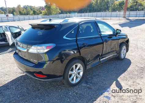 2010 Lexus Rx 350 from USA, damaged, VIN 2T2ZK1BA9AC034101